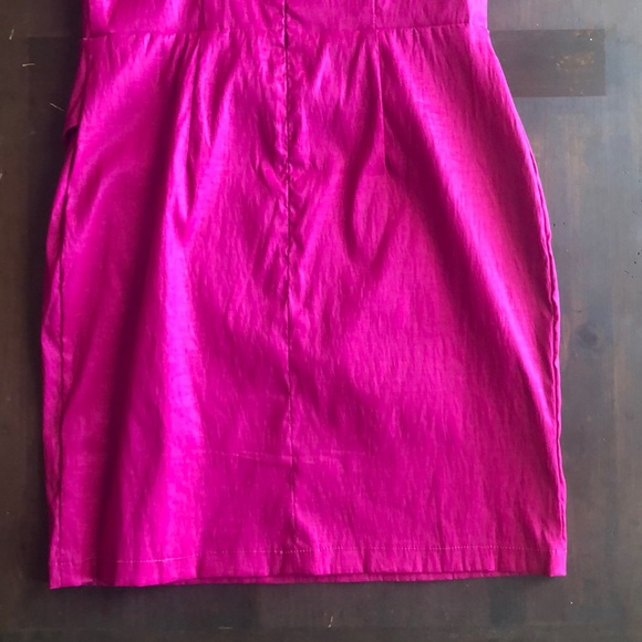 Hot Pink Cocktail Dress - Worn twice - Picture 4 of 4